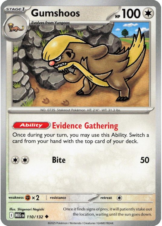 Gumshoos - 110/132