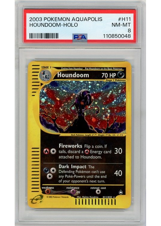 Houndoom H11/H32 PSA 8