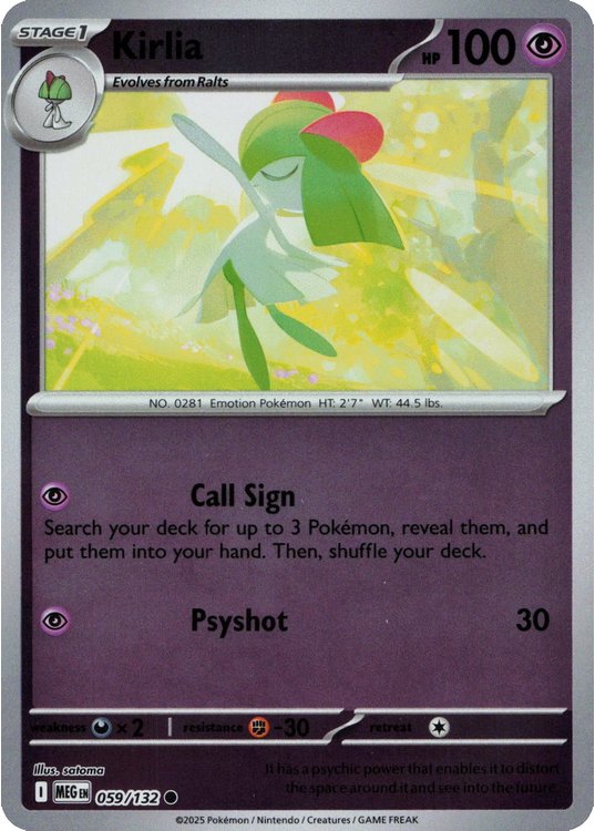 Kirlia – 059/132 – Reverse