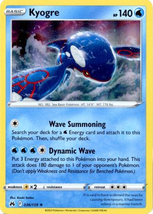 Kyogre - 036/159 (Holo)