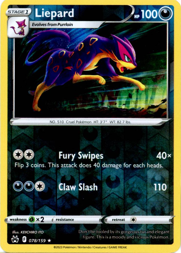 Liepard - 078/159 - Reverse