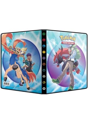 Lille mappe med pokemonmotiv (4 kort pr. side + 2 sider til JUMBOkort)(JTG)