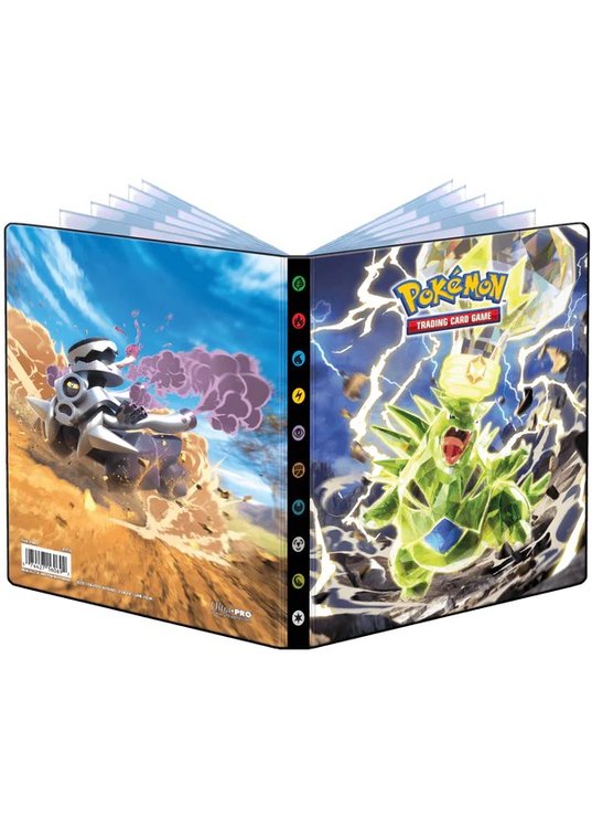 Lille mappe med pokemonmotiv (4 kort pr. side + 2 sider til JUMBOkort)(OBF)