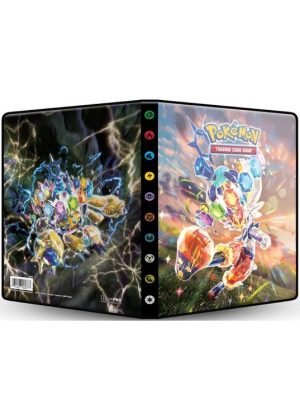 Lille mappe med pokemonmotiv (4 kort pr. side + 2 sider til JUMBOkort)(SCR)