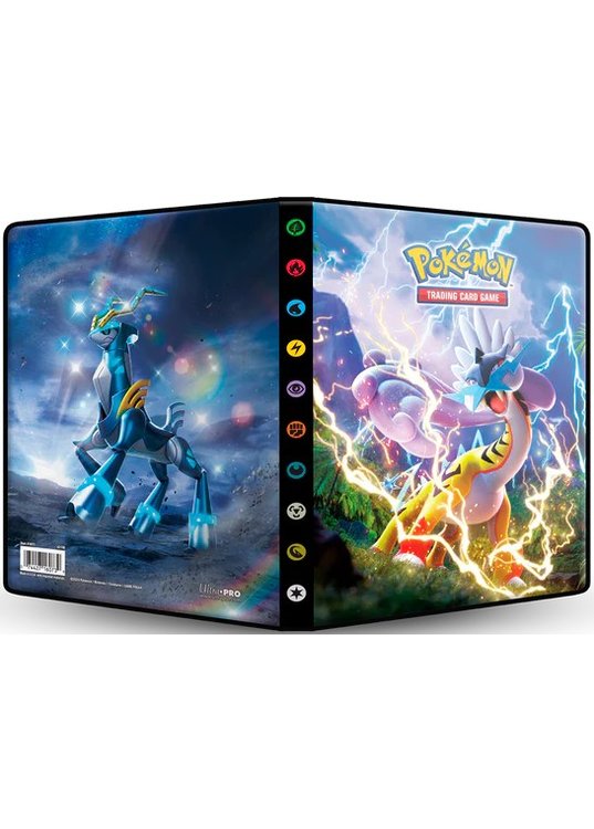 Lille mappe med pokemonmotiv (4 kort pr. side + 2 sider til JUMBOkort)(TEF)