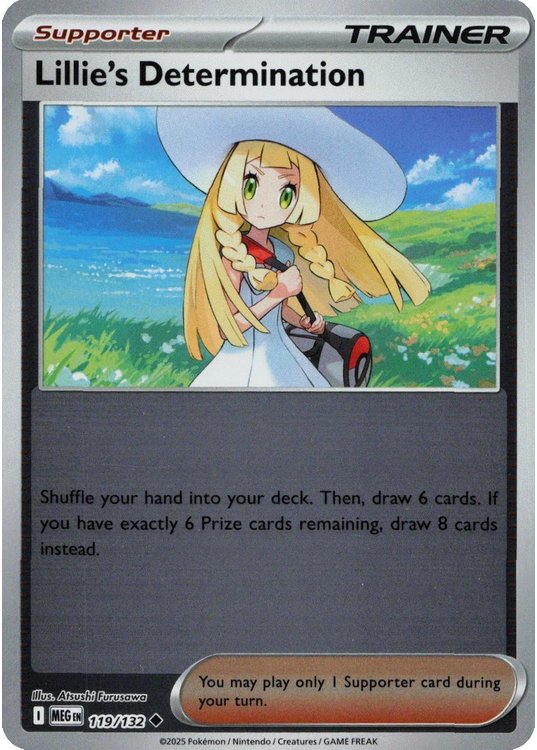 Lillie's Determination - 119/132 - Reverse
