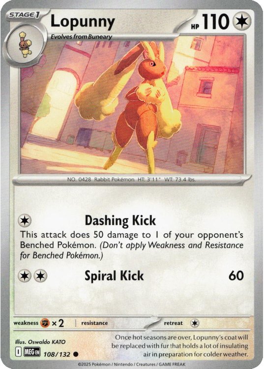 Lopunny - 108/132