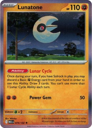 Lunatone - 074/132 (Holo)
