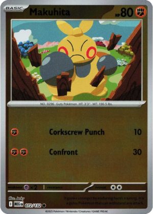 Makuhita - 072/132 - Reverse