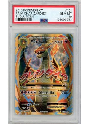Mcharizard EX 101/108 PSA 10