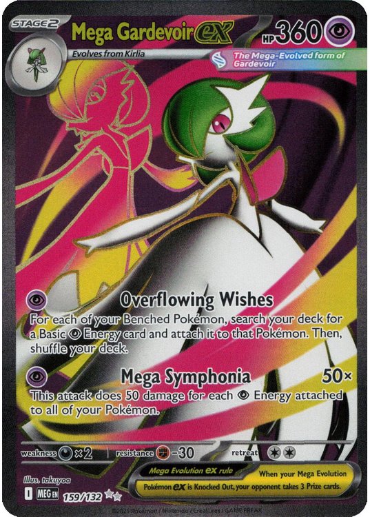 Mega Gardevoir ex - 159/132