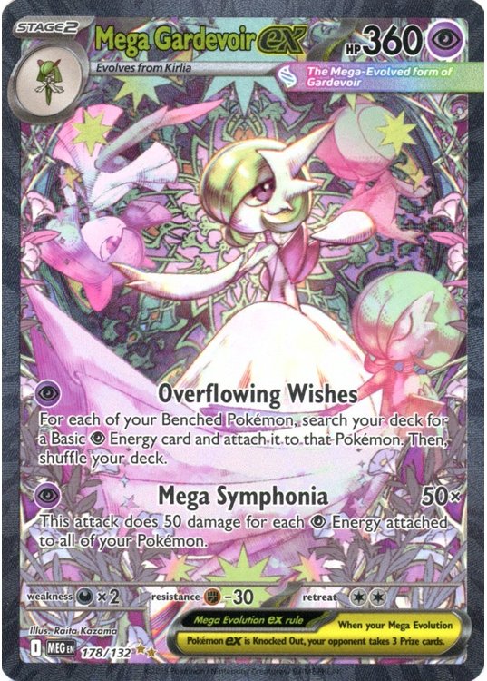 Mega Gardevoir ex - 178/132