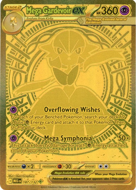 Mega Gardevoir ex – 187/132
