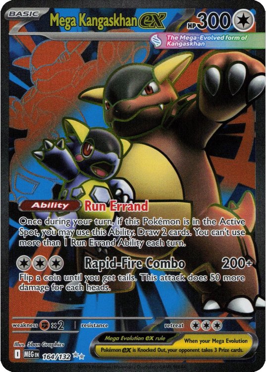 Mega Kangaskhan ex - 164/132
