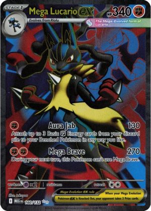 Mega Lucario ex - 160/132