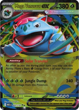 Mega Venusaur ex - 003/132
