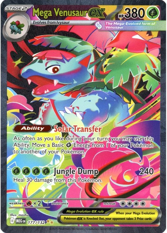 Mega Venusaur ex - 177/132