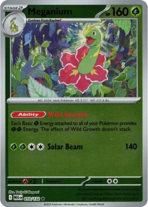 Meganium - 010/132 - Reverse
