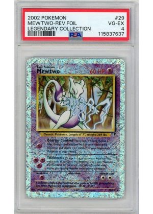 Mewtwo 29/110 Reverse Foil PSA 4