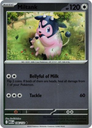 Miltank - 106/132 - Reverse