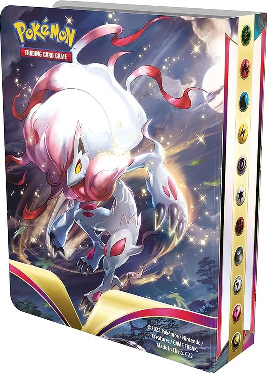 Mini mappe med pokemonmotiv (1 kort pr. side)(LOR) - Bagside med Hisuian Zoroark