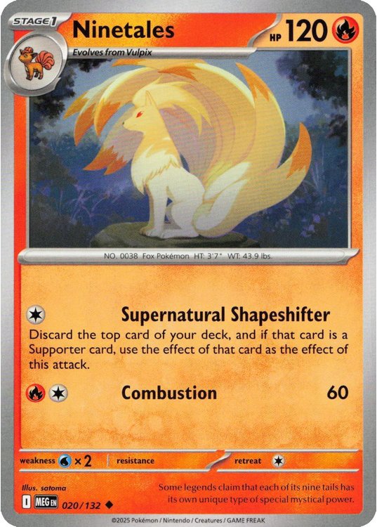 Ninetales - 020/132