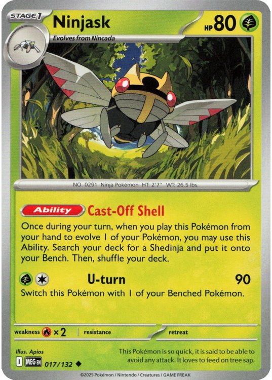Ninjask – 017/132