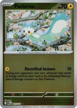 Pachirisu - 051/132 - Reverse