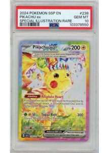 Pikachu ex 238/191 PSA 10