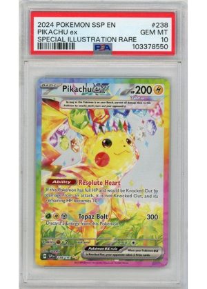 Pikachu ex 238/191 PSA 10