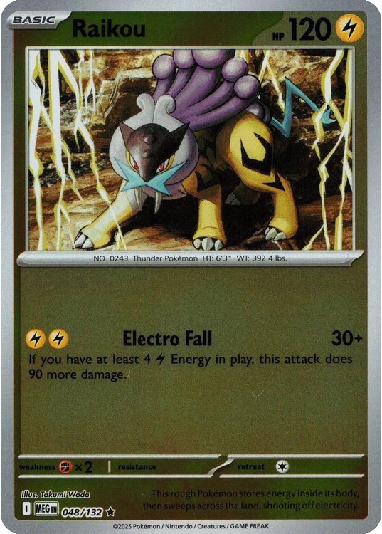 Raikou – 048/132 – Reverse