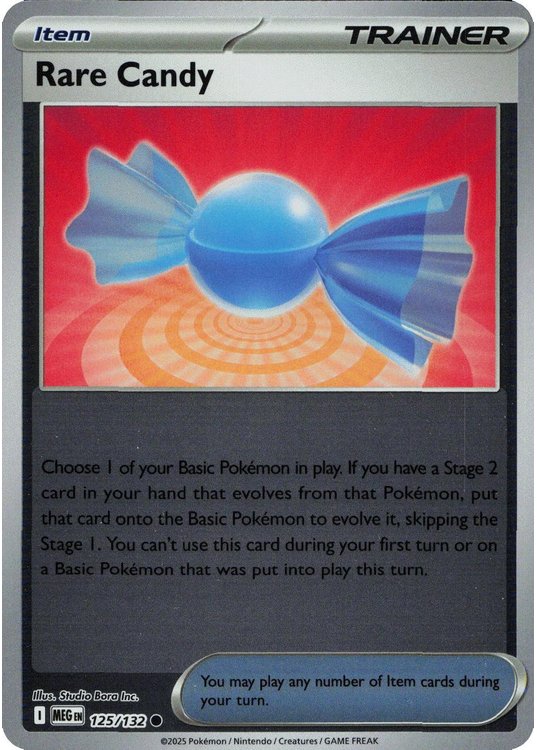 Rare Candy - 125/132 - Reverse