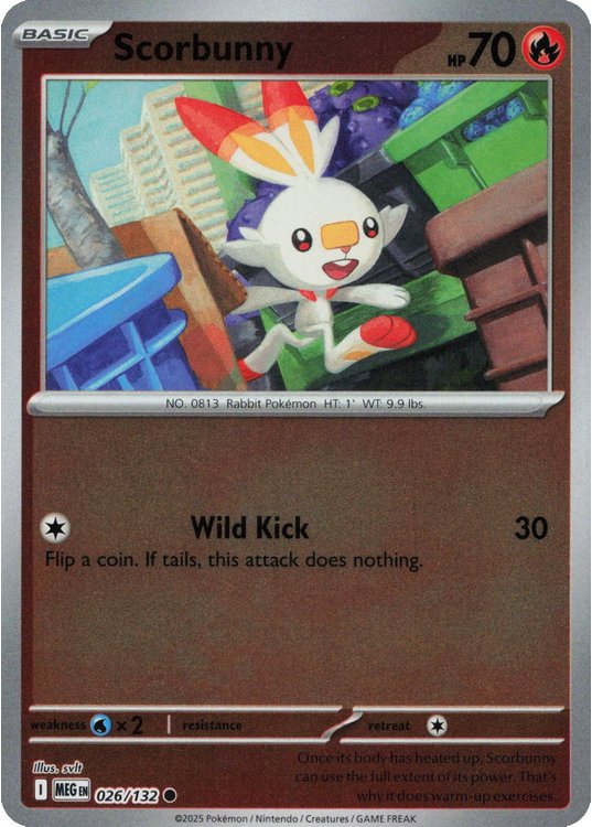 Scorbunny – 026/132 – Reverse