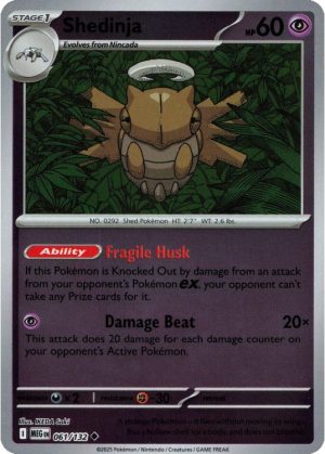 Shedinja - 061/132 - Reverse