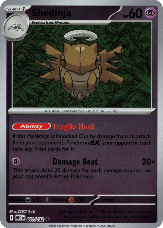 Shedinja – 061/132 – Reverse