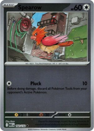 Spearow - 102/132 - Reverse