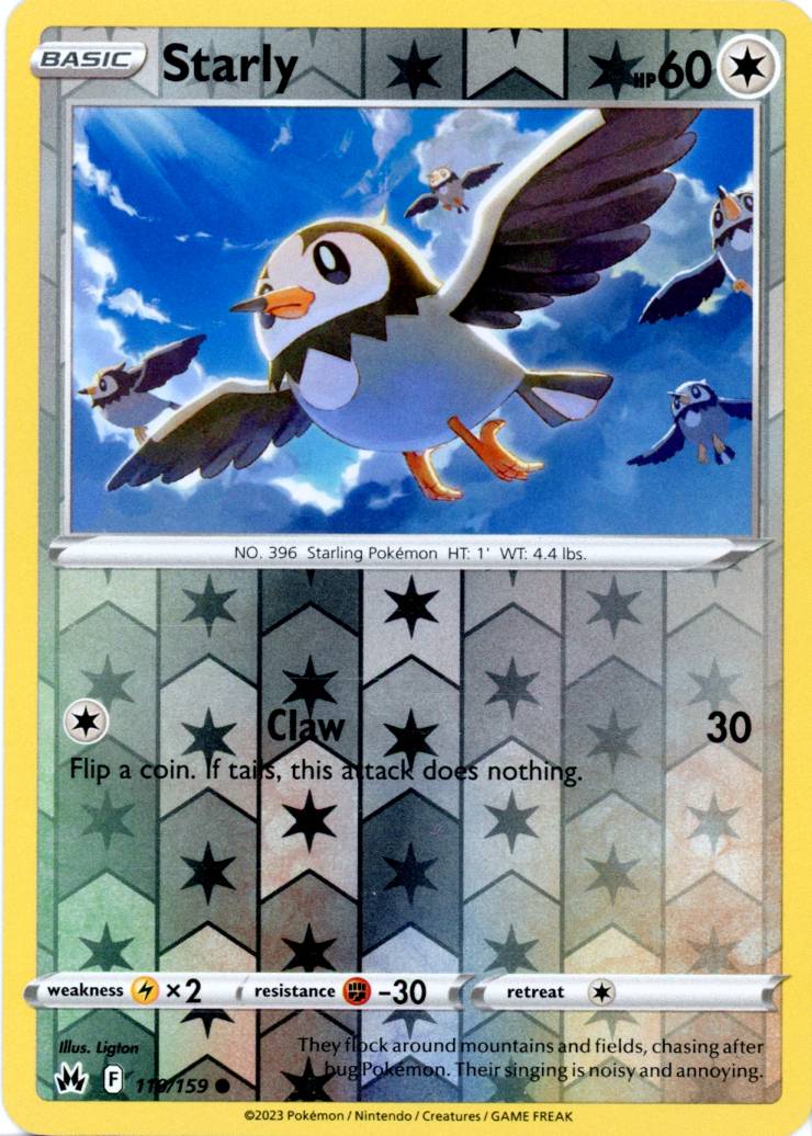 Starly - 110/159 - Reverse