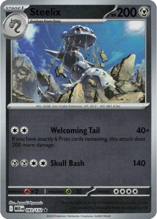 Steelix – 093/132 – Reverse