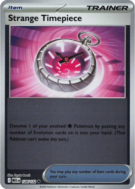 Strange Timepiece - 128/132 - Reverse