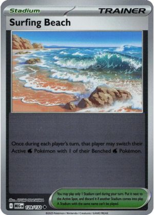 Surfing Beach - 129/132 - Reverse