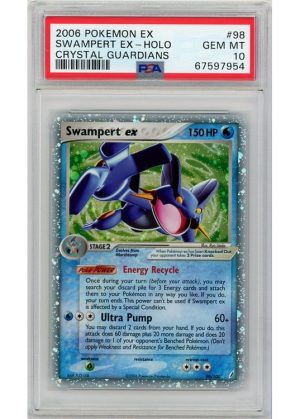 Swampert ex 98/100 PSA 10