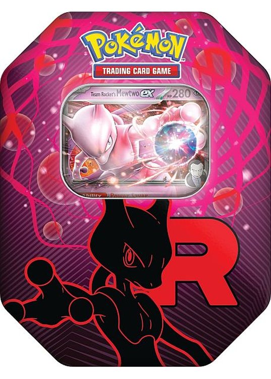 Team Rocket's Mewtwo ex - Team Rocket Tin
