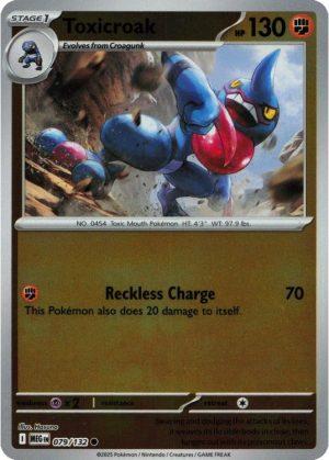 Toxicroak - 079/132 - Reverse