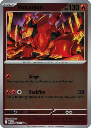 Volcanion - 025/132 - Reverse