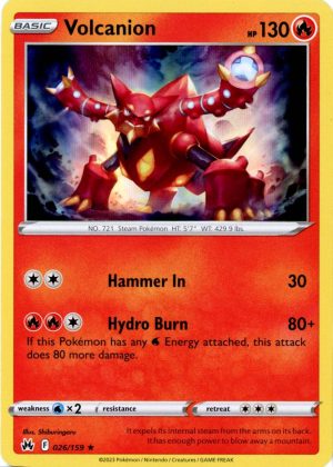 Volcanion - 026/159 (Holo)