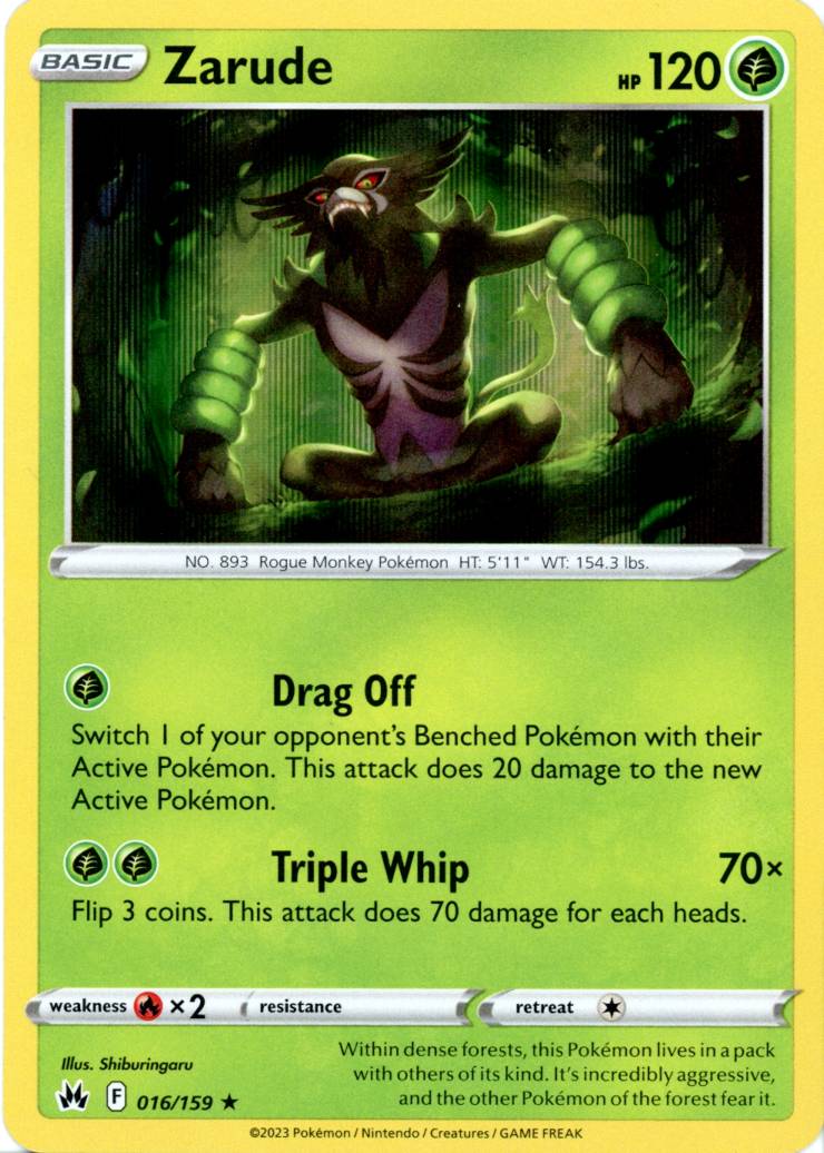 Zarude - 016/159 (Holo)