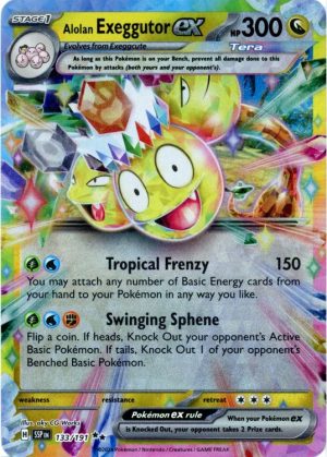 Alolan Exeggutor ex - 133/191