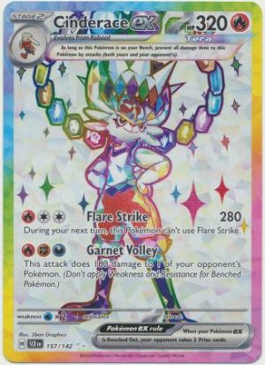 Cinderace ex - 157/142