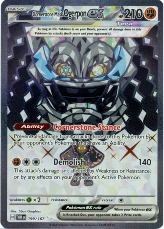 Cornerstone Mask Ogerpon ex – 199/167