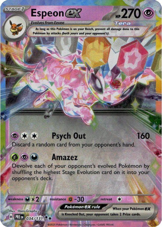 Espeon ex - 034/131